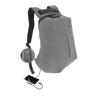 Rucsac laptop Tellur Antifurt V2, cu port USB, 15.6", gri