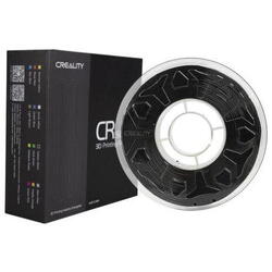 CREALITY CR-TPU 3D Printer Filament, Black, Glossy, 1kg, elastic,rezistent UV, Printing temperature: 210-240, Filament diameter: 1.75mm, Size of filament wheel: Diameter 200mm, height 66mm, hole diameter 56mm. Utilizare: pana la 6 luni de la deschiderea a