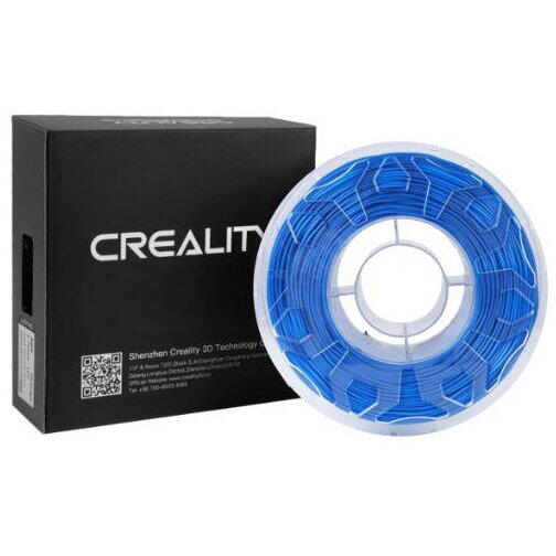 CREALITY CR-TPU 3D Printer Filament, blue, Glossy, 1kg, elastic,rezistent UV, Printing temperature: 210-240, Filament diameter: 1.75mm, Size of filament wheel: Diameter 200mm, height 66mm, hole diameter 56mm. Utilizare: pana la 6 luni de la deschiderea am