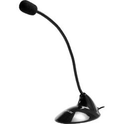 Tehnologie - fir Tip suport - "picior" Conectori - Jack 3.5 mm Culoare - negru Sensibilitate - -58 dB+/- 3 dB Tip microfon - Dinamic Dimensiune microfon - Φ6 x 5mm Frecventa - 20 - 20000 Hz Lungime cablu - 1.5 m +/- 0.2 mm