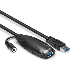 Lindy Cablu Extensie USB 3.0 Activ 10m