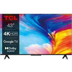Televizor TCL 43P635 109,2 cm (43") 4K Ultra HD Smart TV Wi-Fi Negru