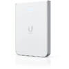 UBIQUITI Unifi6 In Wall Access Point, U6-in, Dual-Band WIFI6, 2.4 GHz 573.5 Mbp, antena 5dbi, 5 GHz 4.8 Gbps, antenna 5.9dbi, standard wireless: 802.11a/b/g WiFi 4/WiFi 5/WiFi 6, 300+ clienti, interfa management- Bluetooth,POE, dimensiuni: 139.66 x 96 x 3