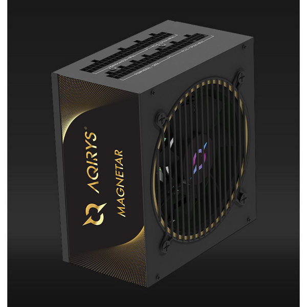Sursa Aqirys Magnetar 1000W 80 Gold Plus   TECHNICAL DATA  Continuous power: 1000W Form factor: ATX ATX Version: ATX V2.52 (3.0 Ready) Efficiency: 80PLUS® Gold certified Intel® C6/C7: Yes PFC: Active Illumination: No Modular cables: Yes Cable type: Flat,