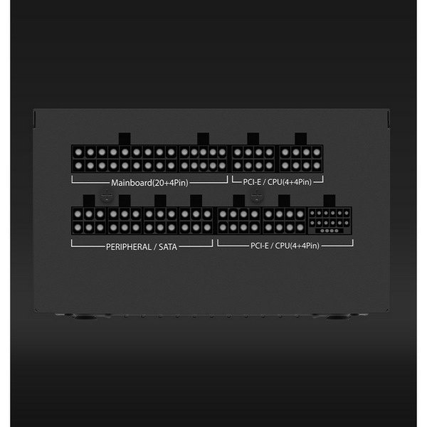 Sursa Aqirys Magnetar 1000W 80 Gold Plus   TECHNICAL DATA  Continuous power: 1000W Form factor: ATX ATX Version: ATX V2.52 (3.0 Ready) Efficiency: 80PLUS® Gold certified Intel® C6/C7: Yes PFC: Active Illumination: No Modular cables: Yes Cable type: Flat,