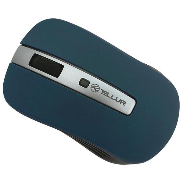 Mouse wireless Tellur Basic, LED, Albastru inchis