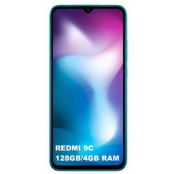 Xiaomi RedMI 9C  4G  4GB RAM, 128GB, Dual SIM - Aurora Green