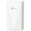 TP-Link Wireless Access Point EAP655-WALL, AX3000 Wireless Dual Band Indoor, 802.3af/at PoE, viteza transfer: 5 GHz 2402 Mbps, 2.4 GHz 574 Mbps, Interfata: Uplink: 1× 10/100/1000, Downlink: 3× 10/100/1000, dimensiuni: 143 × 86 × 42.6 mm.