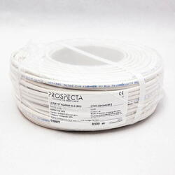 Cablu alarma 8 x 0.22 + 2 x 0.50 premium, cupru 100%, cod: I104IT Li-Y (ST)Y, made in Italy, utilizare pentru sisteme de alarma, manta exterioara PVC alb, ecranare: folie de aluminiu laminata, raza de curbura 10x diametru, Peak Operating Voltage 250, Volt