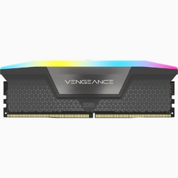 Memorie RAM RGB DIMM Corsair VENGEANCE 64GB(2x32GB) DDR5 5200MHz CL40, 1.25V AMD EXPO COOL GREY