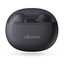 Casti A4Tech B27-W True Wireless, intraauriculare, microfon, Bluetooth 5.2, autonomie 20 de ore, control volum, gri