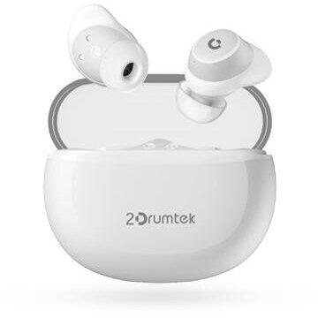 Casti A4Tech B27-W True Wireless, intraauriculare, microfon, Bluetooth 5.2, autonomie 20 de ore, control volum, alb