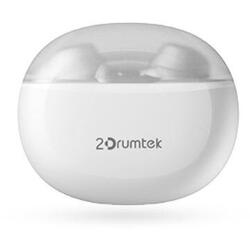 Casti A4Tech B27-W True Wireless, intraauriculare, microfon, Bluetooth 5.2, autonomie 20 de ore, control volum, alb