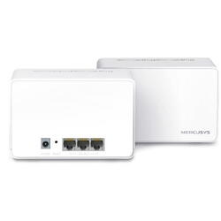 Mercusys AX3000 Whole Home Wi-Fi system HALO H80X(2-PACK),wi-fi 6 Dual-Band, Standarde Wireless: IEEE 802.11ax/ac/n/a 5 GHz, IEEE 802.11ax/n/b/g 2.4 GHz, viteza wireless: 2402 Mbps on 5 GHz, 574 Mbps on 2.4 GHz, Securitate wireless: WPA-PSK/WPA2-PSK/WPA3,