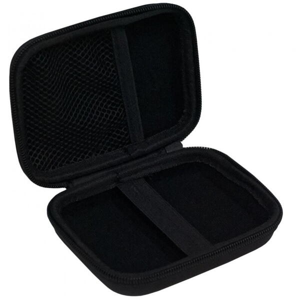 HUSA SPACER HDD SPACER SPHD-001, buzunar intern plasa, compatibilitate HDD 2.5",  negru