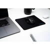MOUSE PAD SPACER SP-PAD-S, cauciuc si material textil, cusut pe margine, 220x180x2mm, negru