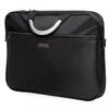 GEANTA LAPTOP SPACER SPSB-AXEL-BK 15.6", 1x compartiment buzunar frontal, manere aluminiu, waterproof, nylon, negru