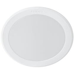 Spot LED incastrat Philips Meson, 5.5W, 400 lm, lumina neutra (4000K), IP20, 9.5cm, Alb