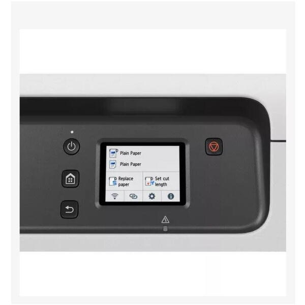 Imprimanta Canon imagePROGRAF TC-20 24", format A1, 4 culori, rezolutie max 2400x1200dpi, memorie 1GB, limbaj de imprimare: SG Raster (Swift Graphic Raster), interfata: USB , Ethernet: IEEE802.3u (100BASE-TX) / IEEE802.3 (10BASE-T) LAN wireless: IEEE802.1