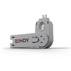 Lindy USB Type A Port Blocker Key, alb