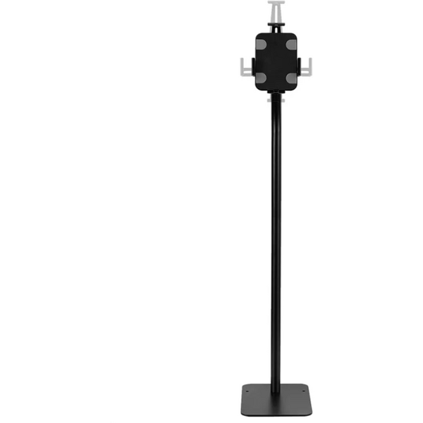Neomounts by Newstar FL15-625BL1 tablet floor stand  General Min. screen size* : 7,9 inch Max. screen size* : 11 inch Max. weight : 1 kg Screens : 1  Functionality Type : Tilt, Rotate  Tilt (degrees) : +20°, -110°  Rotate (degrees) : 360°  Height : 123,8