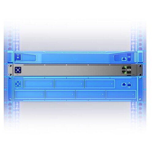 Ubiquiti UniFi Next-Generation Security Gateway UXG-PRO, interfata:1 x 1 GbE RJ45 port, 1 x 10G SFP+ port, Procesor: Quad-core ARM® Cortex®-A57 at 1.7 GHz, Memorie RAM: 2 GB DDR4, 1.3" touchscreen, Consum maxim: 30W.
