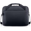 Dell EcoLoop Pro Slim Briefcase 15, Color: Black, Laptop Compatibility: Fits most laptops with screen sizes up to 15.6" (Excluding Dell G Series Gaming, Alienware and Dell Rugged Laptop Series, max laptop dimension: 360 x 255 x 25 mm), Features:  Made wit