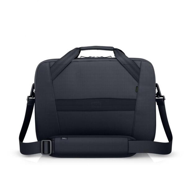 Dell EcoLoop Pro Slim Briefcase 15, Color: Black, Laptop Compatibility: Fits most laptops with screen sizes up to 15.6" (Excluding Dell G Series Gaming, Alienware and Dell Rugged Laptop Series, max laptop dimension: 360 x 255 x 25 mm), Features:  Made wit