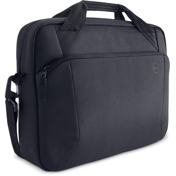Dell EcoLoop Pro Slim Briefcase 15, Color: Black, Laptop Compatibility: Fits most laptops with screen sizes up to 15.6" (Excluding Dell G Series Gaming, Alienware and Dell Rugged Laptop Series, max laptop dimension: 360 x 255 x 25 mm), Features:  Made wit