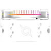AQIRYS CPU Cooler URANUS White ARGB PWM  TECHNICAL DATA Socket Compatibility: Intel: LGA 115x/ 1200/ 1700; AMD: AM4 TDP: up to 200W Heatsink Installation: with Backplate Heatsink Dimensions: 155 x 125 x 81 mm (with fan) Heatsink Material: Aluminum Heat Pipes: 4x