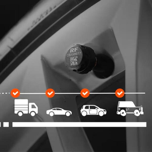 Generic Sistem monitorizare presiune pneuri TPMS 70mai, 4 senzori externi, Midrive T04