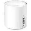 TP-Link AX3000 whole home mesh Wi-Fi 6 System, Deco X50(1-pack);  Standarde Wireless: IEEE 802.11ax/ac/n/a 5 GHz, IEEE 802.11ax/n/b/g 2.4 GHz, 3 LAN/WAN Gigabit Ethernet Ports, 1 GHz Dual-Core CPU, 2 x internal antennas per Deco unit, 2402 Mbps (5 GHz), 5