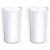 TP-Link AX7800 whole home mesh Wi-Fi 6 Tri-Band System, Deco X95(2- pack); Standarde Wireless: IEEE 802.11ax/ac/n/a 5 GHz (1), IEEE 802.11ax/ac/n/a 5 GHz (2), IEEE 802.11ax/n/b/g 2.4 GHz, viteza wireless: 5 GHz (1): 4804 Mbps, 5 GHz (2): 2402 Mbps, 2.4 GH