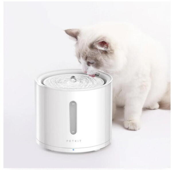 Fantana de apa automata PETKIT Eversweet Solo 2 Smart Pet Drinking Fountain, 2l, Filtru in 3 straturi, Bluetooth