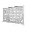 Stand mobil de podea Neomounts by Newstar, 55"-86" 76kg VESA 100x100 - 900x600 alb