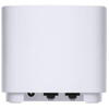 Asus dual-band large home Mesh ZENwifi system, XD4 PLUS 1 pack; white, AX1800 , 1201 Mbps+ 574 Mbps, 128 MB Flash, 256 MB RAM ; IEEE 802.11a, IEEE 802.11b, IEEE 802.11g, WiFi 4 (802.11n), WiFi 5 (802.11ac), WiFi 6 (802.11ax), IPv4, IPv6, 2 x antene intern