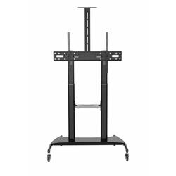 Stand TV mobil Serioux TV610TW 60"-100", dimensiuni: 1220x710x2045~ 2365mm, compatibilitate  dimensiune ecran: 60"-100", compatibilitate VESA: 400x400, 600x400, 800x400, 800x600, 900x600, 1000x600, Greutate maximă suportata: 100 kg, interval de înclinare: