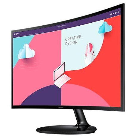 MONITOR Samsung LS24C364EAU, 61 cm (24"), 1920 x 1080 Pixel, Full HD, 4 ms