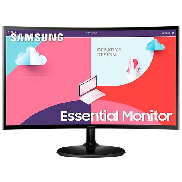 MONITOR Samsung LS24C364EAU, 61 cm (24"), 1920 x 1080 Pixel, Full HD, 4 ms