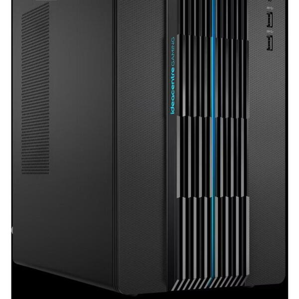 Desktop Lenovo IdeaCentre Gaming 5 17ACN7 , AMD Ryzen 5 5600G (6C / 12T, 3.9 / 4.4GHz, 3MB L2 / 16MB L3), video NVIDIA GeForce RTX 3060 12GB GDDR6, RAM 2x 8GB UDIMM DDR4-3200, Two DDR4 UDIMM slots, dual-channel capable, Up to 64GB DDR4-3200, SSD 1TB SSD M