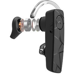 Casca Bluetooth Tellur Vox 60, incarcator auto, negru
