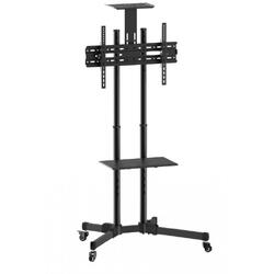 Stand TV mobil Akai 37"-70", inclinatie +10/-10°, VESA 600x400, 50kg, negru