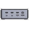 Docking station Lindy, interfete: USB-C la 6x USB-A/ 1x USB-C/1x RJ45/ 1x DisplayPort/1x HDMI/ 1x SD & 1x Micro SD/ 1x 3,5 mm/ 1x USB-C PD(power delivery), latime de banda 10Gbps, 10/100/1000 Mbps, rezolutie maxima (intrare) 7680x4320@60Hz, rezolutie maxi