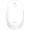 Mouse Philips SPK7307WL, wireless, 2.4GHz, optic, 3 butoane, 1600 DPI, silent, ambidextru, alb