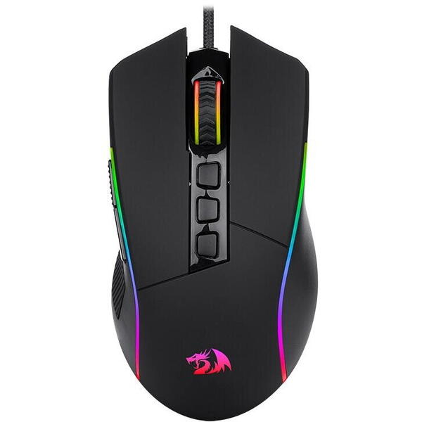 Mouse gaming Redragon Plank iluminare RGB