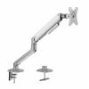 Suport monitor Serioux MM63-C012, compatibilitate  dimensiune ecran 17"-32", greutate maximă suportata: (per ecran): 2~9kg, VESA: 75x75, 100x100, inclinare: +55°~-55°, pivotare: +90°~-90°, rotația ecranului: + 180°~-180°, instalare: clemă, grommet, grosim
