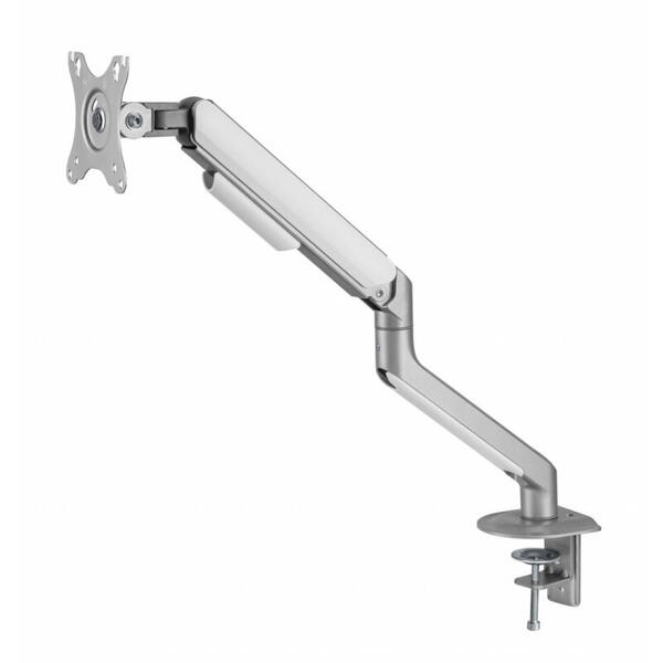 Suport monitor Serioux MM63-C012, compatibilitate  dimensiune ecran 17"-32", greutate maximă suportata: (per ecran): 2~9kg, VESA: 75x75, 100x100, inclinare: +55°~-55°, pivotare: +90°~-90°, rotația ecranului: + 180°~-180°, instalare: clemă, grommet, grosim