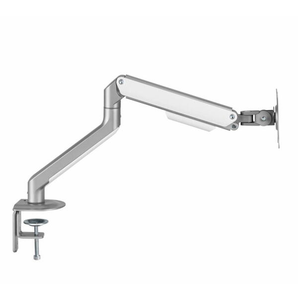 Suport monitor Serioux MM63-C012, compatibilitate  dimensiune ecran 17"-32", greutate maximă suportata: (per ecran): 2~9kg, VESA: 75x75, 100x100, inclinare: +55°~-55°, pivotare: +90°~-90°, rotația ecranului: + 180°~-180°, instalare: clemă, grommet, grosim