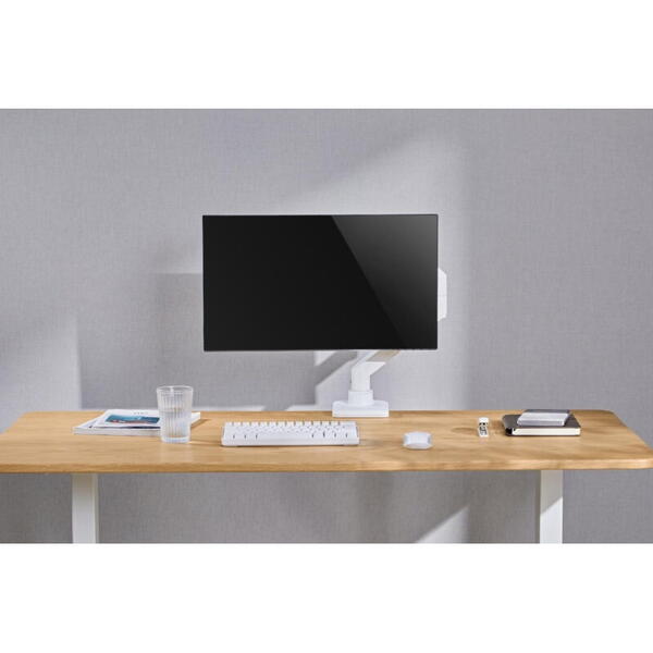 Suport monitor Serioux MM69-C012, compatibilitate  dimensiune ecran 17"-49", greutate maximă suportata: (per ecran): 2~20 kg,  VESA: 75x75, 100x100, inclinare: +50°~-20°, pivotare: +90°~-90°, rotația ecranului: + 180°~-180°, instalare: clemă, grommet, gro
