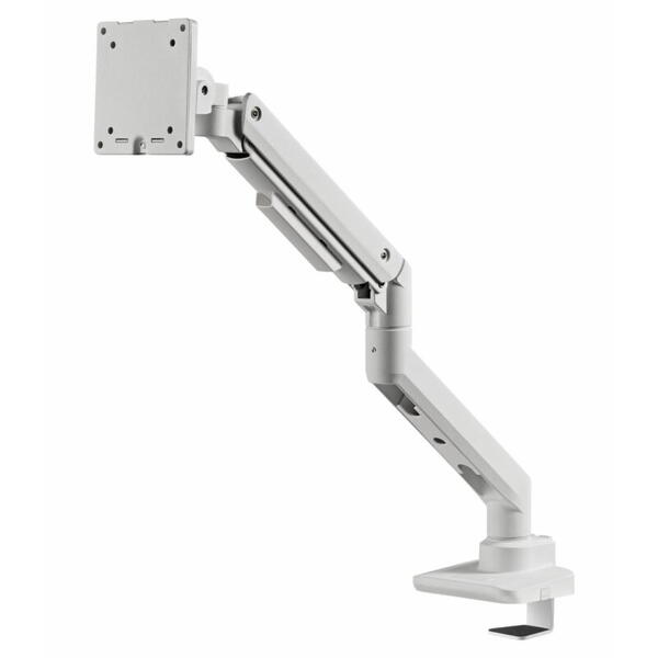 Suport monitor Serioux MM69-C012, compatibilitate  dimensiune ecran 17"-49", greutate maximă suportata: (per ecran): 2~20 kg,  VESA: 75x75, 100x100, inclinare: +50°~-20°, pivotare: +90°~-90°, rotația ecranului: + 180°~-180°, instalare: clemă, grommet, gro